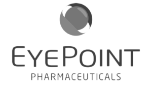 Eye Point Pharmaceuticals logo in black